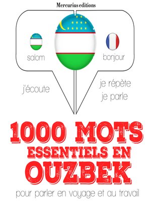 cover image of 1000 mots essentiels en ouzbek
